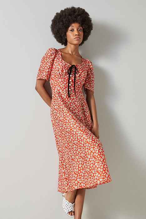 JULIEN SHIRT DRESS RED 3