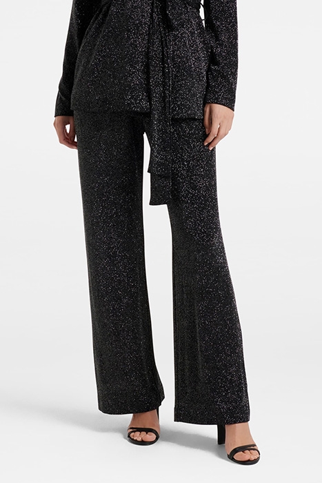 HARLOW GLITTER TAILORED PANT BLACK 1