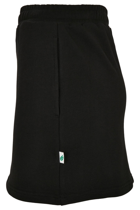 LADIES ORGANIC TERRY MINI SKIRT BLACK 8