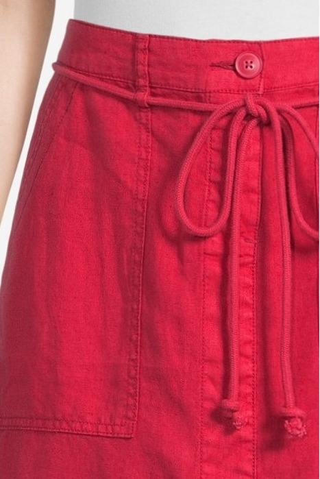 SKIRT WOVEN CASUAL MEDIUM RUBY BLUSH 4