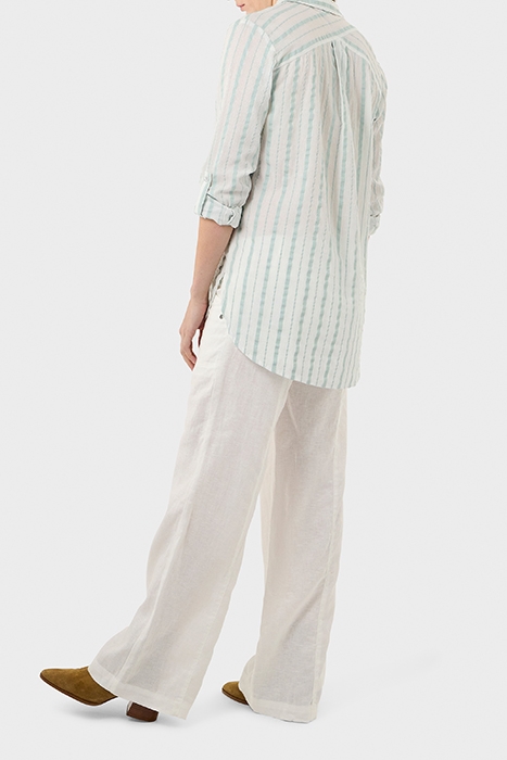 COMFORT FIT LINNEN ELBA BROEK CLOUD DANCER 4