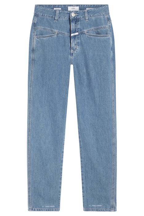 PEDAL PUSHER JEANS MID BLUE 7