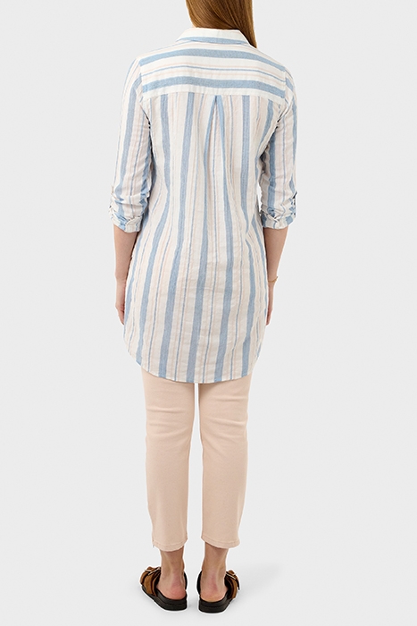 GESTREEPTE BLOUSE BLISSFUL BLUE 4