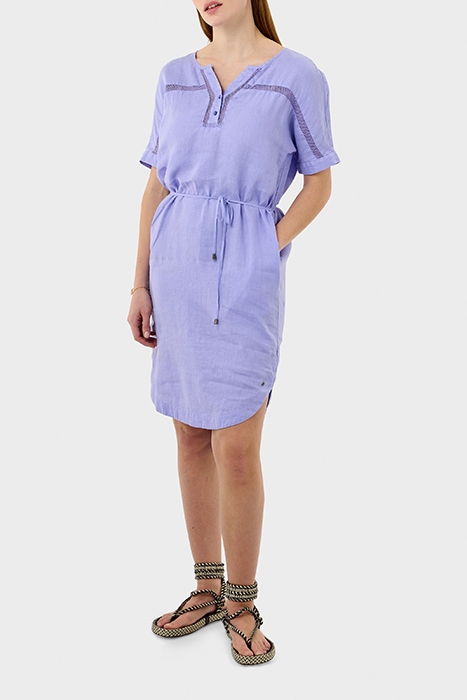 LINNEN JURK MET KOORD JACARANDA 1