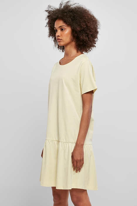 LADIES VALANCE TEE DRESS SOFTYELLOW 5