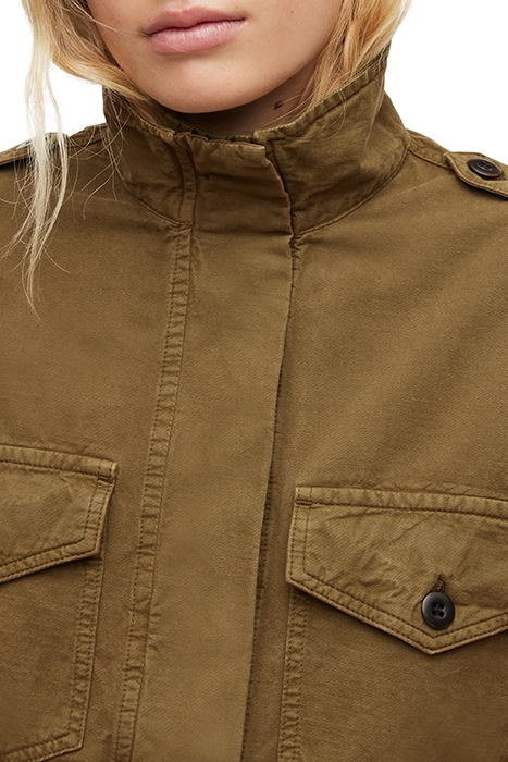 CADIE MILITARY JACKE KHAKI GREEN 8