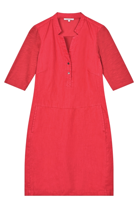 DRESS WOVEN MEDIUM RUBY BLUSH 1