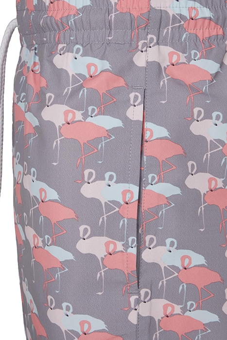 PATTERN SWIM SHORTS FLAMINGO AOP 5