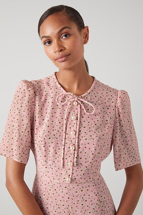 MONTANA MIDI DRESS PINK 4