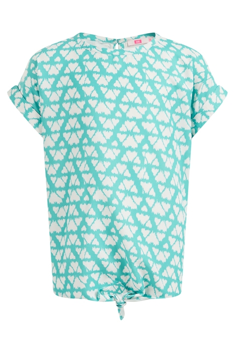 BLOUSE TURQUOISE 1