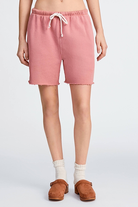 80S SWEAT SHORT FADED CLAY 1