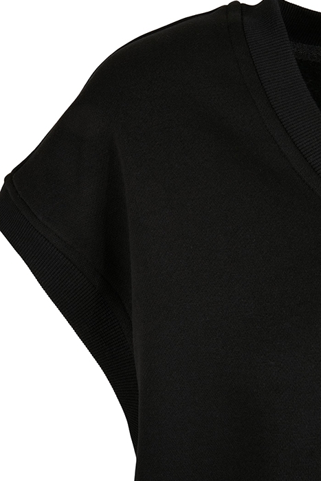 LADIES OVERSIZED SWEAT SLIPOVER BLACK 7