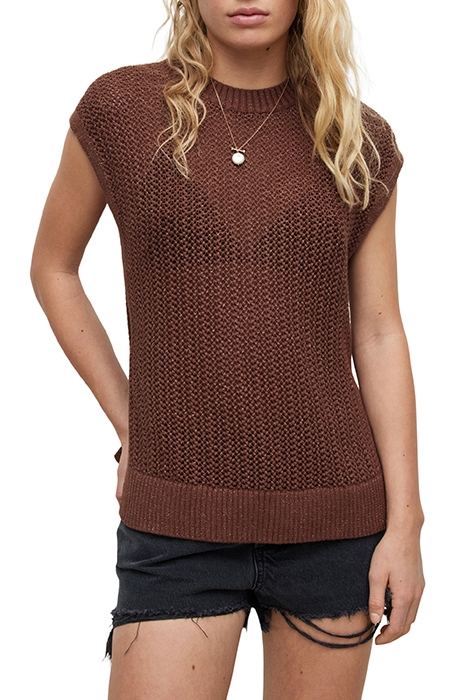 ZADIE TANK PRALINE BROWN 1