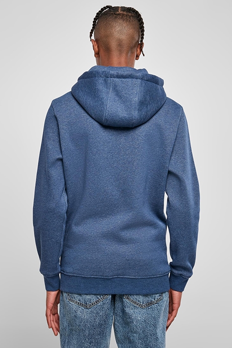 BASIC MELANGE HOODY BLUELIGHTMELANGE 3