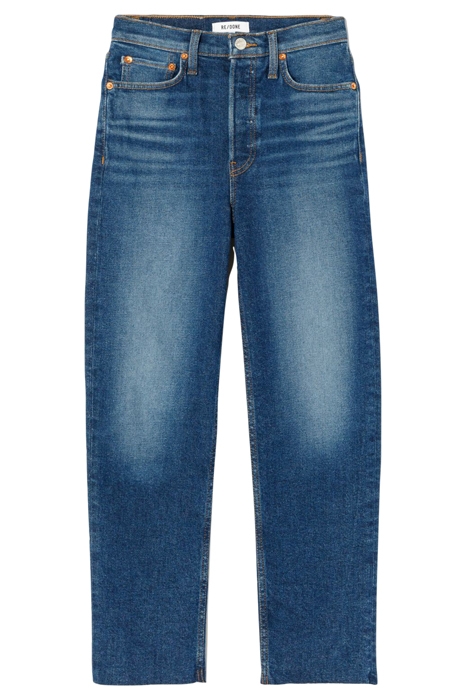 70S STOVE PIPE DEEP INDIGO FADE 1