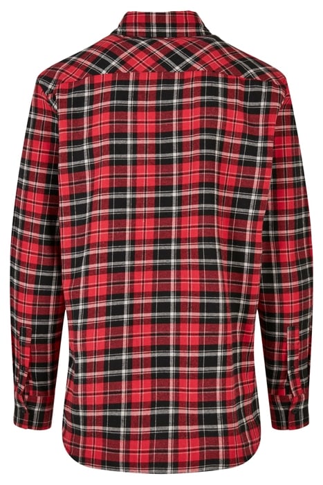 CHECKED ROOTS SHIRT RED/BLACK 7