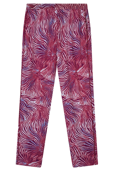 LONDON BROEK MET SEA FLOW PRINT PLUM CASPIA 1