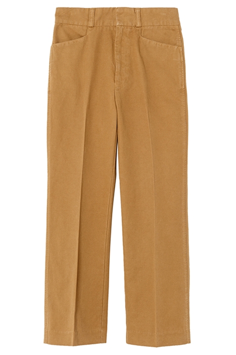 70S TROUSER WASHED CAMEL 1