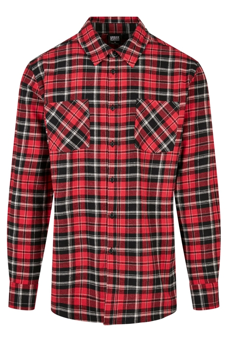 CHECKED ROOTS SHIRT RED/BLACK 1