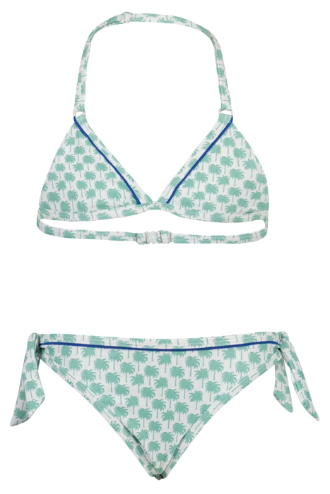 LUNA BIKINI WHITE/GREEN 1