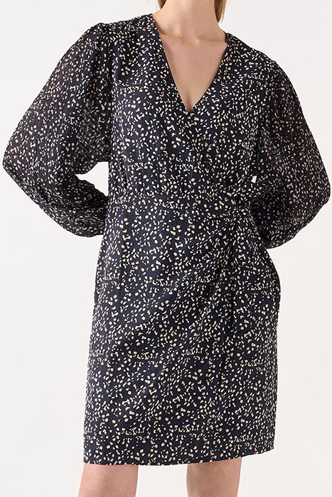 MIA DOT DRESS L/S NIGHT SKY DOT 2