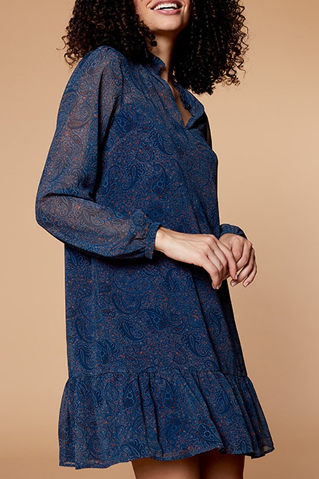 RUSTY - DUCK BLUE PAISLEY DRESS 4