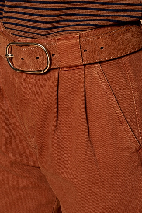 LE PLAY - 7/8TH CARAMEL CHINO TROUSERS 5
