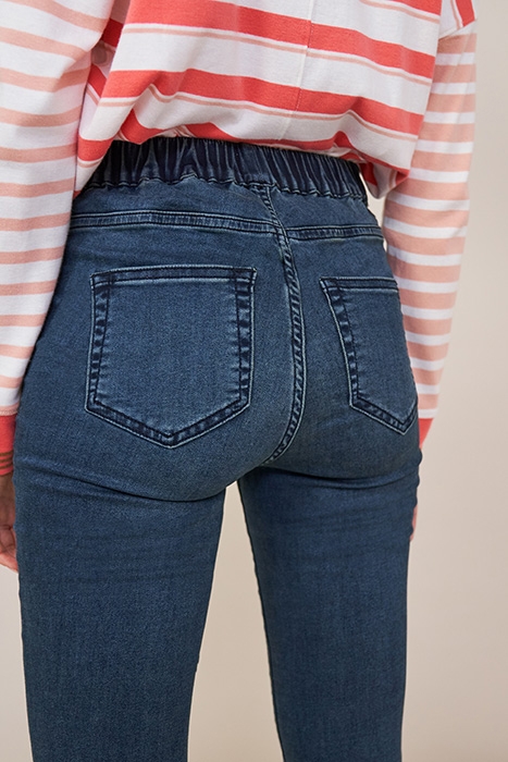 JANEY JEGGING MID DENIM 5