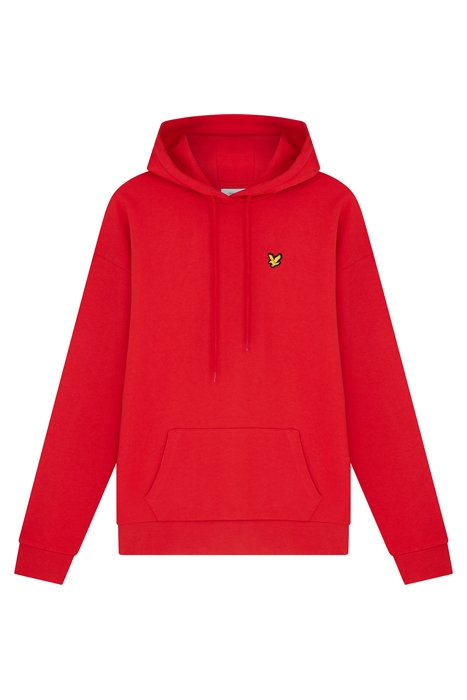 OVERSIZED HOODIE SELVEDGE RED 5