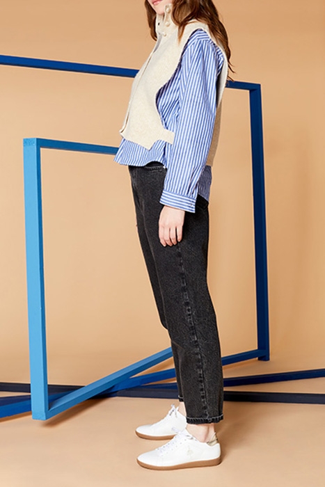 LE ELSA - BLACK MUMMY JEANS 4