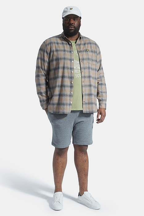 HAWICK PRINT T SHIRT SEAWEED 3