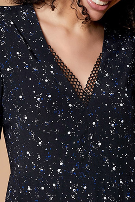 RAYNER - BLACK POLKA DOT DRESS 5