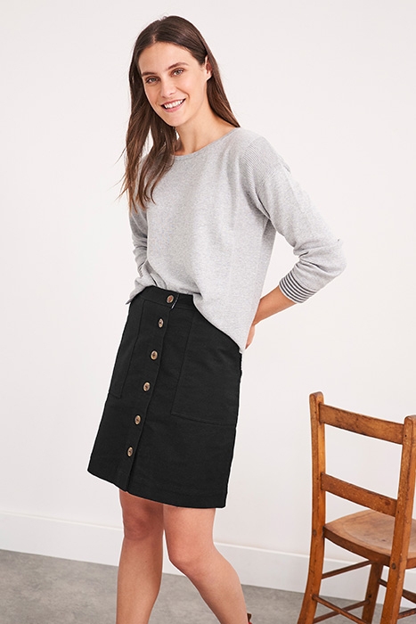 CANTERBURY TWILL SKIRT PURE BLK 2