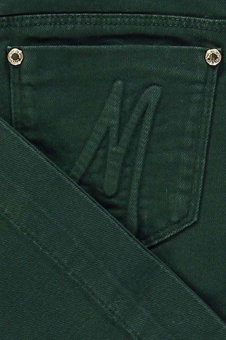 FLARE DENIM CHENILLE GREEN 3