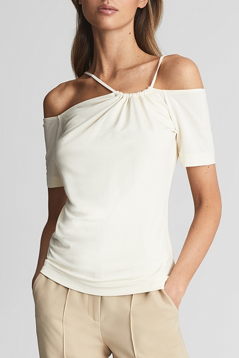 CIERRA-STRAPPY OFF SHOULD CREAM 1