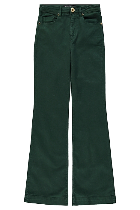 FLARE DENIM CHENILLE GREEN 1