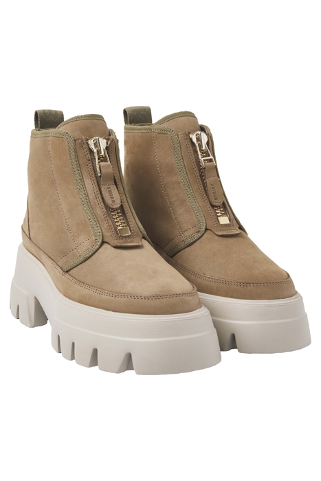 FLORE ROCK FUR TAUPE NUBUCK MULTICOLOR 2