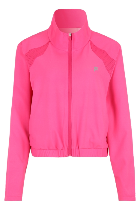 ROVERETO CROPPED JACKET PINK YARROW 1