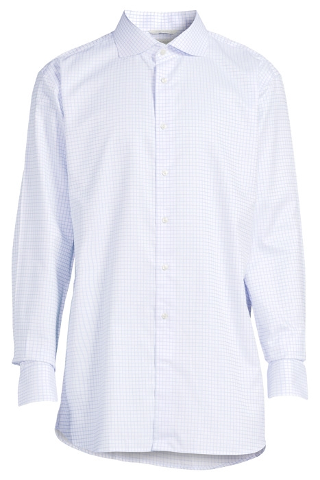 Light Blue Checked Extra Slim Fit Shirt 1