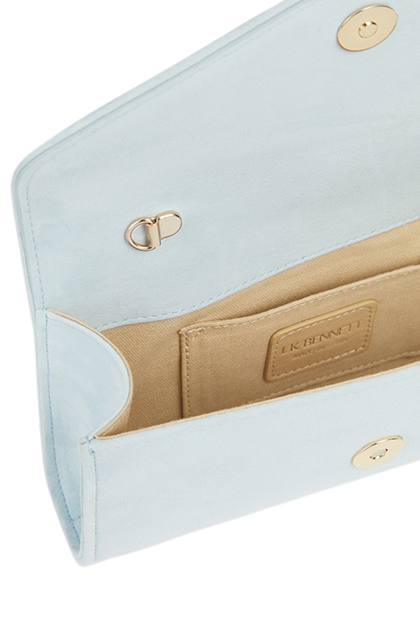 DOMINICA CLUTCH BAG SEA GREEN 3