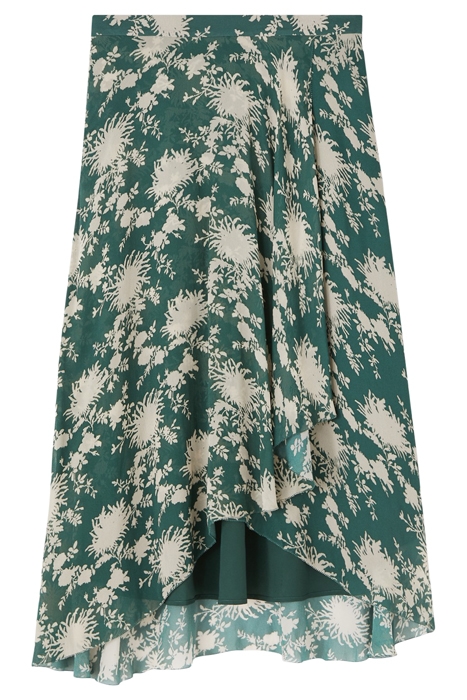 KRASNER MIDI SKIRT GREEN 5