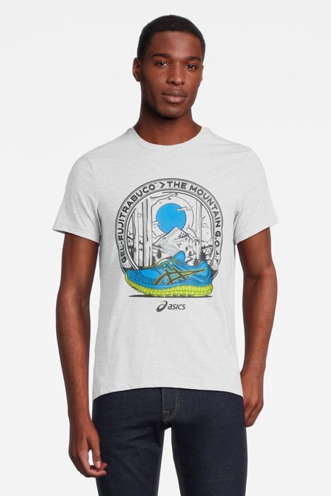 GRAPHIC TEE TRABUCO 2 MID GREY HEATHER 2