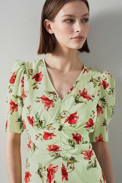 GABBI MIDI DRESS GREEN 6