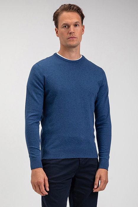 C-NECK SWEATER MARINE 2