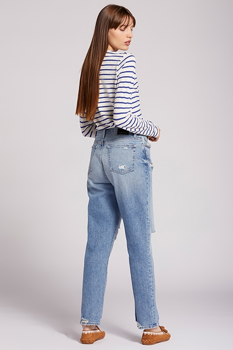 THE BOYFRIEND RELAXED JEAN PEACEFUL DESTRUCTED 4