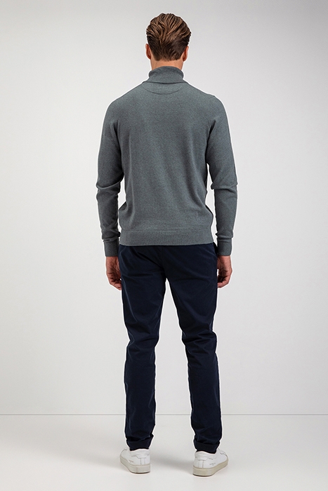 ROLL NECK SWEATER PINE GREEN 4