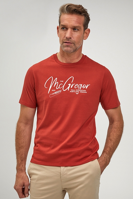 T-SHIRT EXPEDITION RUSTY RED 1
