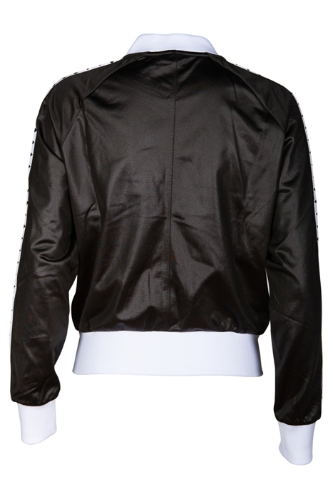 W RELAX IV TEAM JACKET SHINY BLACK WHITE BLACK 8
