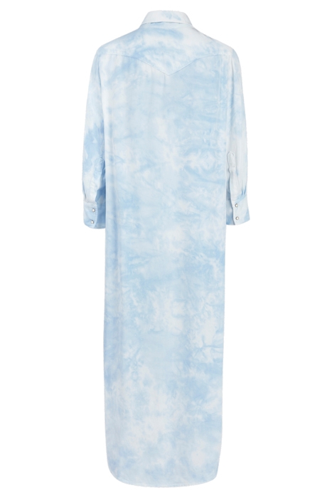 ALIZA TIE DYE DRESS SKY BLUE 3