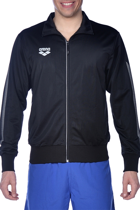 TL KNITTED POLY JACKET BLACK 2